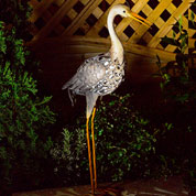 animal decoratif lumineux - heron